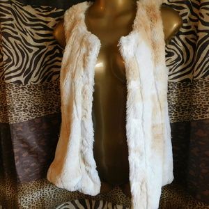 Faux Fur women vest